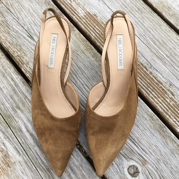 Neil J. Rodgers Hannah Slingback Kitten Heel 38.5 - Picture 3 of 15